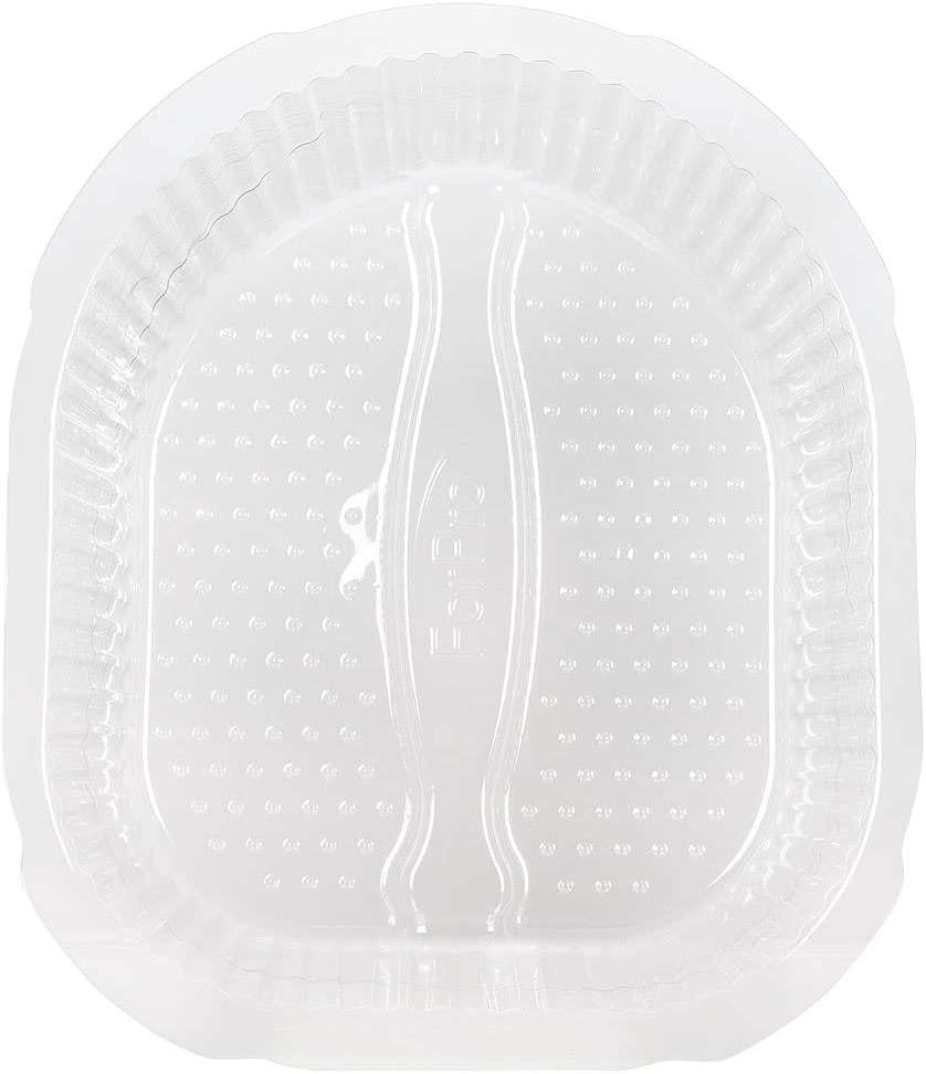ForPro Professional Collection Universal Pedi Bath Liners - 50% THICKER - Fit Footsie Bath, Disposable Pedicure Foot Tub Liners for Foot Spa Basins & Foot Bath Soaks, Clear, 100-Count - Image 2