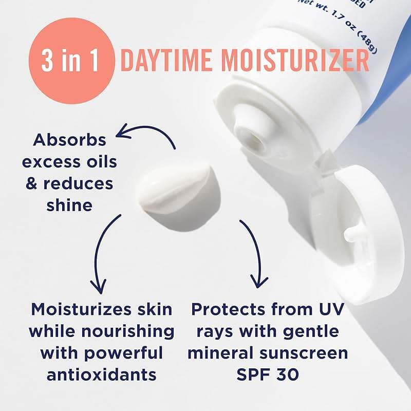 PanOxyl AM Oil Control Moisturizer, NEW Sheer Formula, Absorbs Excess Oil and Reduces Shine, with Mineral Sunscreen for Acne Prone and Oily Skin - SPF 30-1.7 oz - Image 4