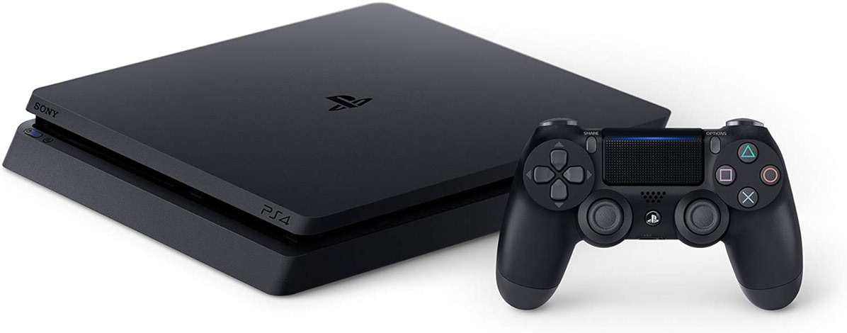 Sony Playstation 4 Slim(CUH-2215B) 1TB Core with Starter Pack Bundle-(Jet Black) (Renewed) - Image 2