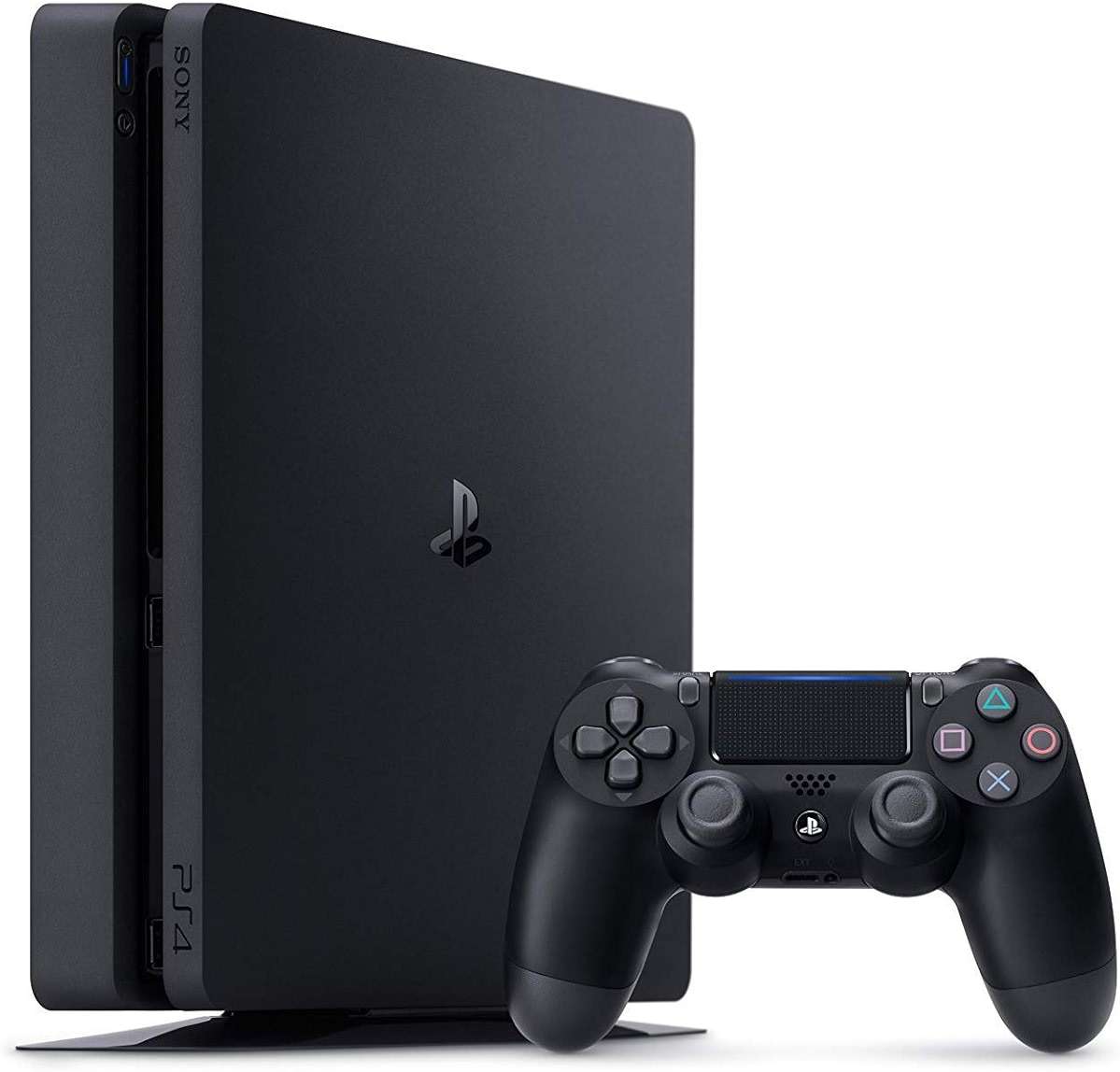 Sony Playstation 4 Slim(CUH-2215B) 1TB Core with Starter Pack Bundle-(Jet Black) (Renewed) - Image 3
