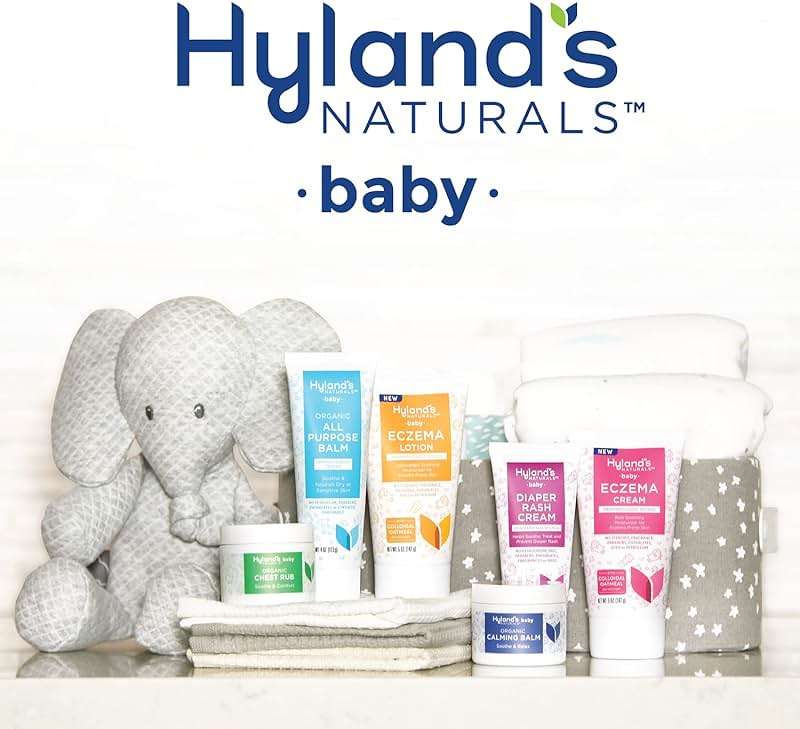 Hyland's Baby Eczema Cream, Rich Soothing Moisturizer for Eczema Prone Skin, With Colloidal Oatmeal, 5 ounce - Image 8