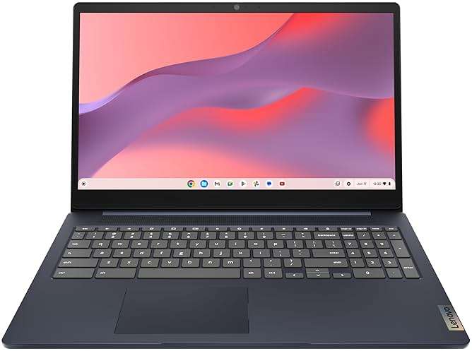Lenovo IdeaPad 3i Chromebook, 15.6” FHD Display, Intel Celeron N4500, 8GB RAM, 64GB eMMC, 1920x1080 px, 720p Camera, Chrome OS, Abyss Blue - Image 1