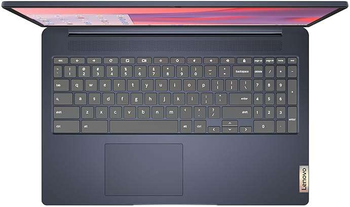 Lenovo IdeaPad 3i Chromebook, 15.6” FHD Display, Intel Celeron N4500, 8GB RAM, 64GB eMMC, 1920x1080 px, 720p Camera, Chrome OS, Abyss Blue - Image 8