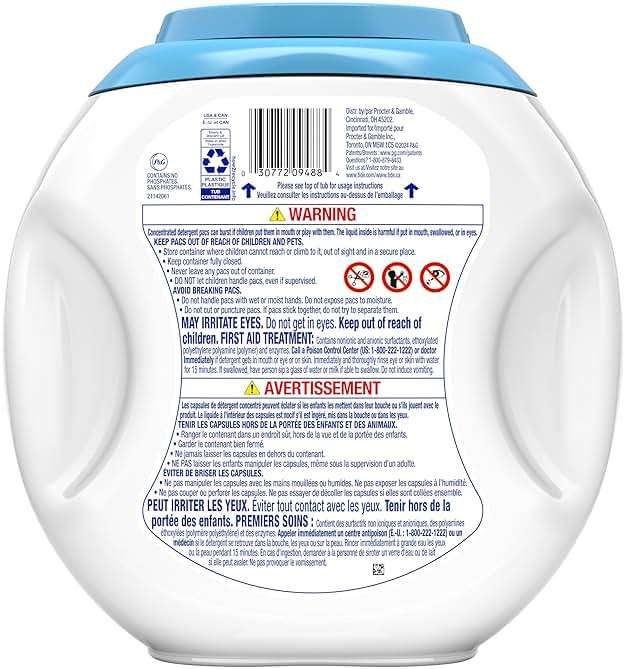 Tide PODS Free & Gentle laundry detergent, 76 ct, Trusted, gentle laundry detergent pods, 100% free of irritating residues: no added dyes and perfumes - Image 12