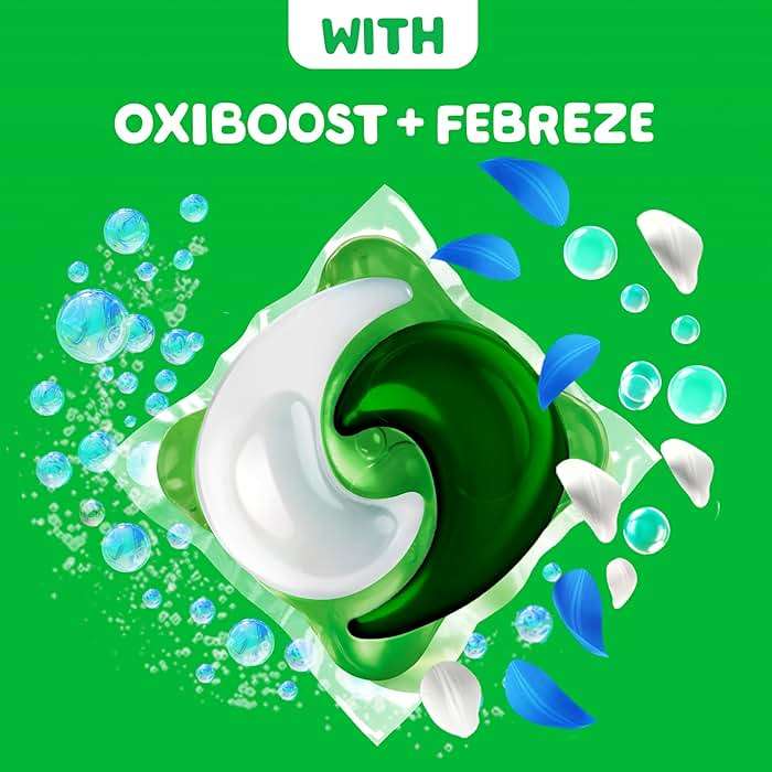 Gain Flings Liquid Washing Detergent Pods, Now with Odor Defense + Color Guard, Waterfall Delight Scent, 4-In-1 liquid laundry detergent pacs, clean & fresh, 76 Count (Packaging May Vary) - Image 3