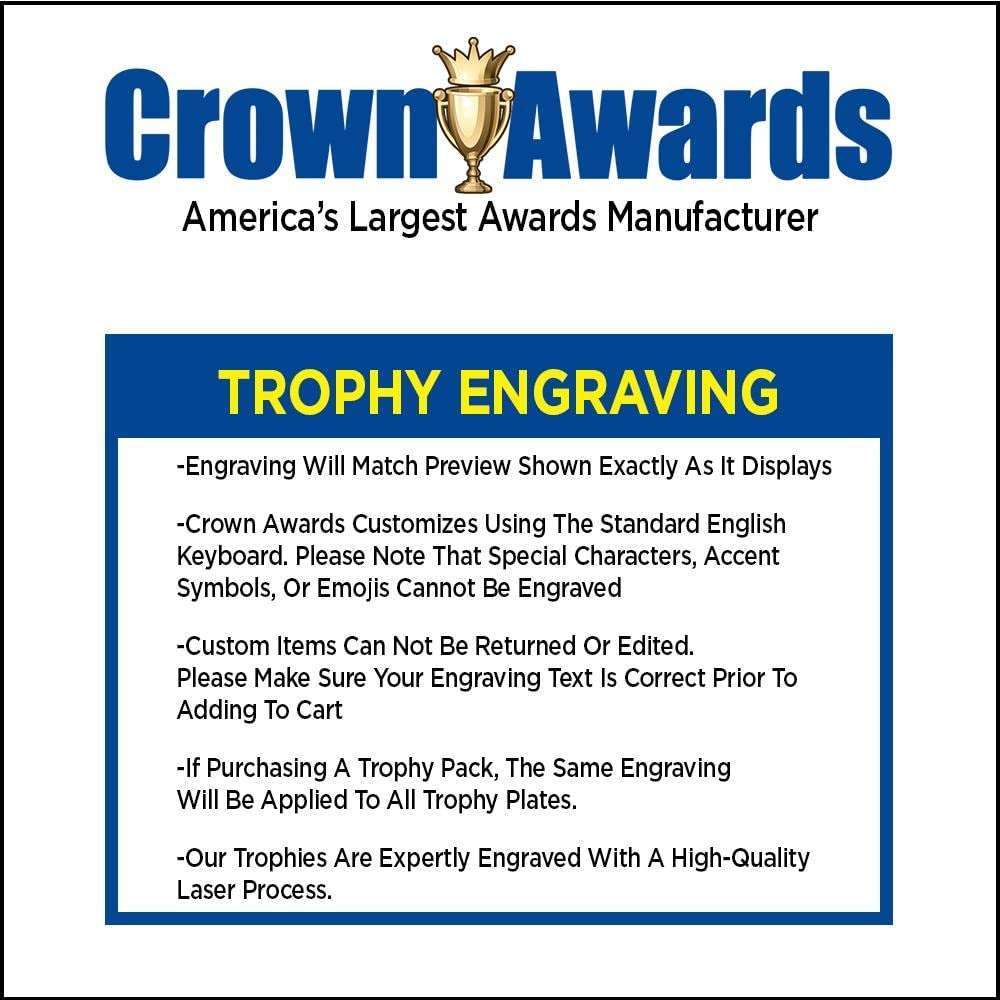 Crown Awards Film Movie Figure Trophy, 7.5" Film Movie Figure Trophy with Custom Engraving - Image 5