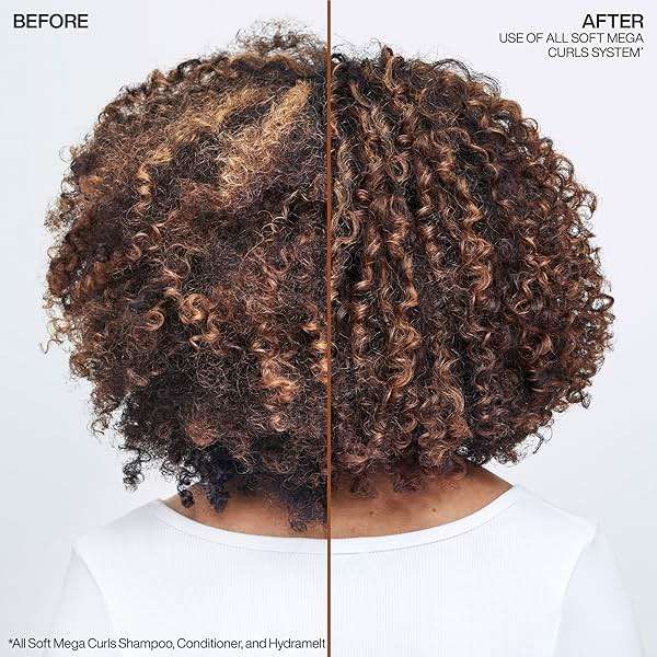 Redken All Soft Mega Curls Shampoo For Extremely Dry Curly & Coily Hair - Nourishes & Softens Severely Dry Hair, Sulfate Free - Image 2
