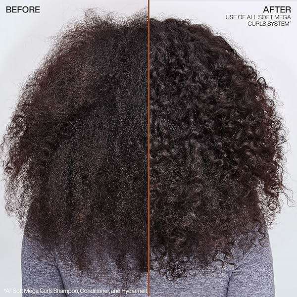 Redken All Soft Mega Curls Shampoo For Extremely Dry Curly & Coily Hair - Nourishes & Softens Severely Dry Hair, Sulfate Free - Image 9