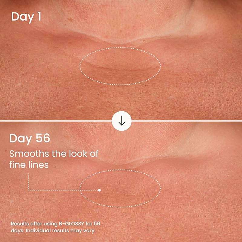 MAËLYS B-GLOSSY Hyaluronic Acid Body Serum - Firming & Hydrating Body Serum for Crepey Skin - Peptides + Meadowfoam - Helps Smooth Look of Wrinkles & Aging Skin - Lightweight Firming Serum (3.4 Fl Oz) - Image 4