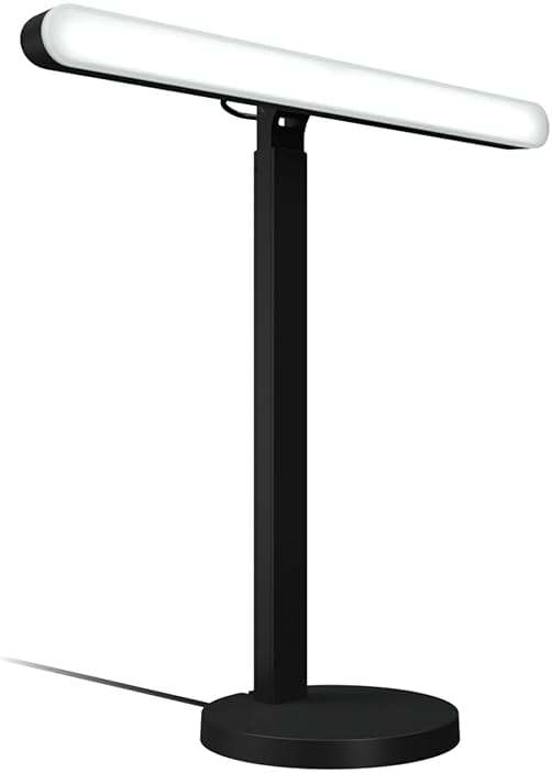 Logitech G Litra Beam Premium LED Gaming Key Light with TrueSoft, Adjustable Desktop Mount, Brightness/Color Temp Settings, Desktop App Control for PC/Mac - Graphite - Image 1