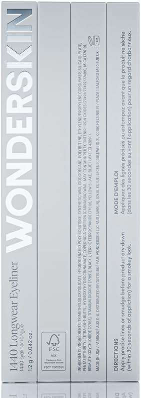 Wonderskin Eyeliner Pencil, 1440 Longwear Brown Eyeliner Pencil - Waterproof, Sharpenable & Smudge Proof (Kalamata) - Image 8