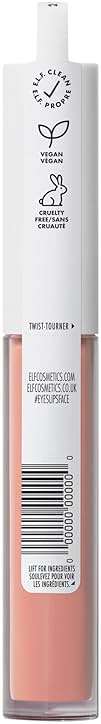 e.l.f. Lip Lacquer, Hydrating Lip Gloss, Non-Sticky Ultra-Shine with Vitamin A & E, Vegan & Cruelty-Free, Whisper Pink - Image 7
