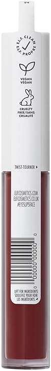 e.l.f. Lip Lacquer, Hydrating Lip Gloss, Non-Sticky Ultra-Shine with Vitamin A & E, Vegan & Cruelty-Free, Black Cherry - Image 7