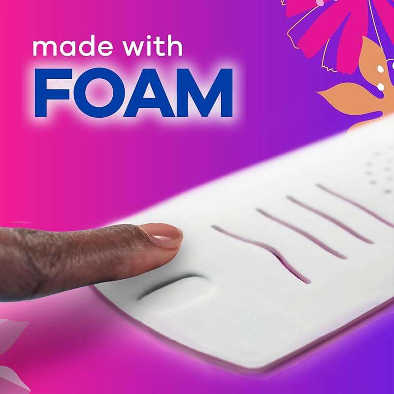 Always Radiant Feminine Pads for Women, Flexfoam Pads with Wings, Size 3, Extra Heavy Absorbency, Lightly Scented, 30 Count - Image 6