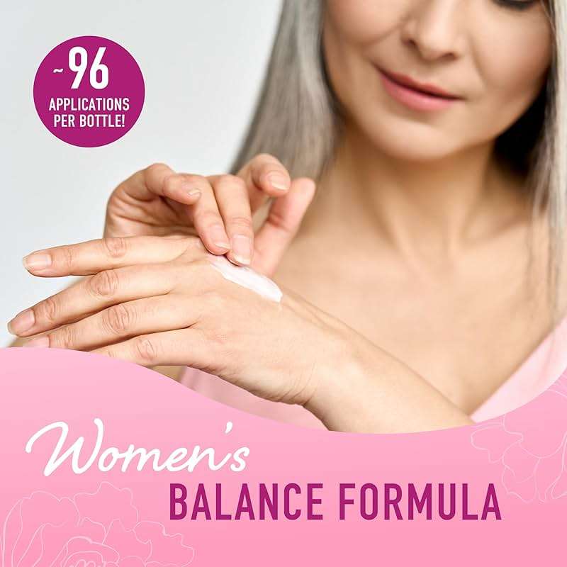 Phyto Estrogen Cream for Women with Wild Yam | Plant Based Hot Flash, Menopause & Menstrual Cycle Support | Black Cohosh, Dong Quai, Red Clover | 96 Topical Servings | 4oz Pump | Vegan, Paraben-Free - Image 3