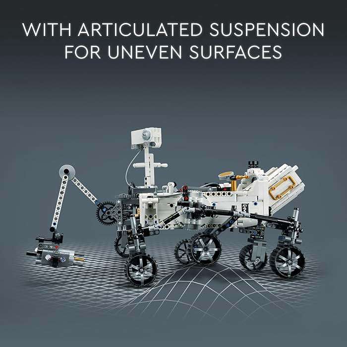 LEGO Technic NASA Mars Rover Perseverance Building Toys - STEM Model Kit for Boys & Girls, Ages 10+ Years - Gifts for Birthdays - Detailed Set for Display - 42158 - Image 5