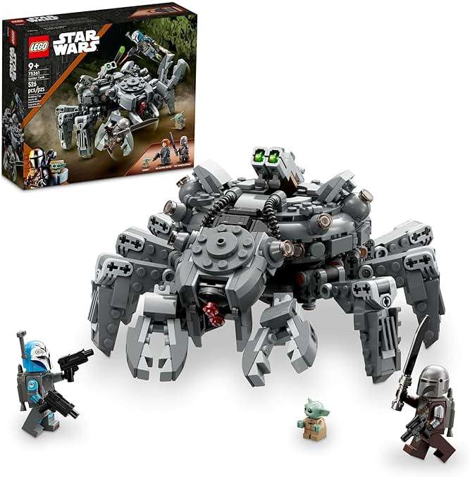 LEGO Star Wars Spider Tank Building Toy - Pretend Play Mech for Boys & Girls, Ages 9+ Years - Star Wars Toys for Fans - Gifts for Kids - 75361 - Image 1