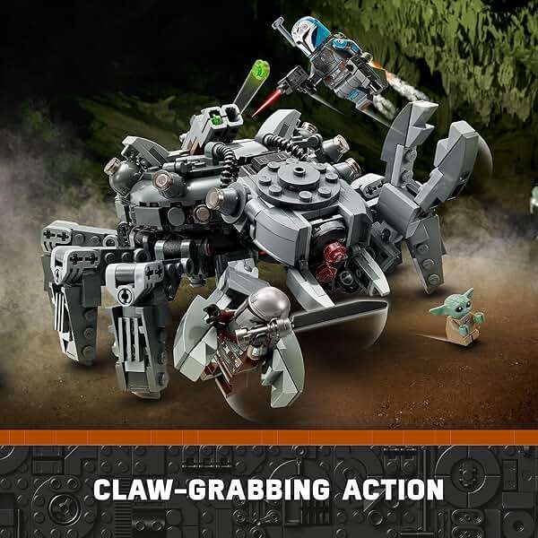 LEGO Star Wars Spider Tank Building Toy - Pretend Play Mech for Boys & Girls, Ages 9+ Years - Star Wars Toys for Fans - Gifts for Kids - 75361 - Image 4