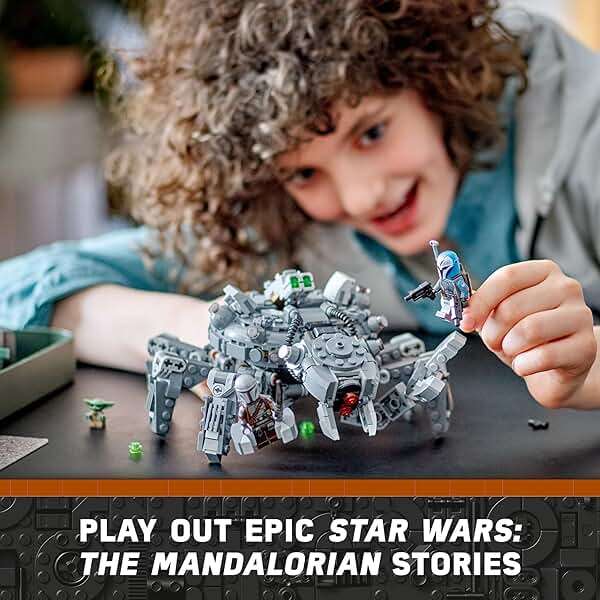LEGO Star Wars Spider Tank Building Toy - Pretend Play Mech for Boys & Girls, Ages 9+ Years - Star Wars Toys for Fans - Gifts for Kids - 75361 - Image 6