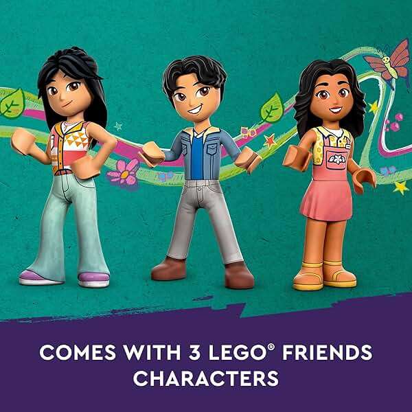 LEGO Friends Botanical Garden Building Toy Set, A Creative Project for Ages 12+, Build and Display a Detailed Greenhouse Scene, A Gift for Kids and Teens Who Love Flowers and Plants, 41757 - Image 6