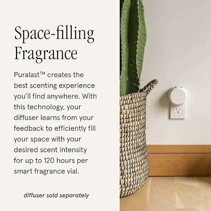 Pura & Unify Co. Home Scent Refill - Smart Air Diffuser - Long-Lasting Luxury Fragrance per Refill - Home Essential - Clean & Safe Diffuser Fragrance - 2 Pack, Salt - Image 3