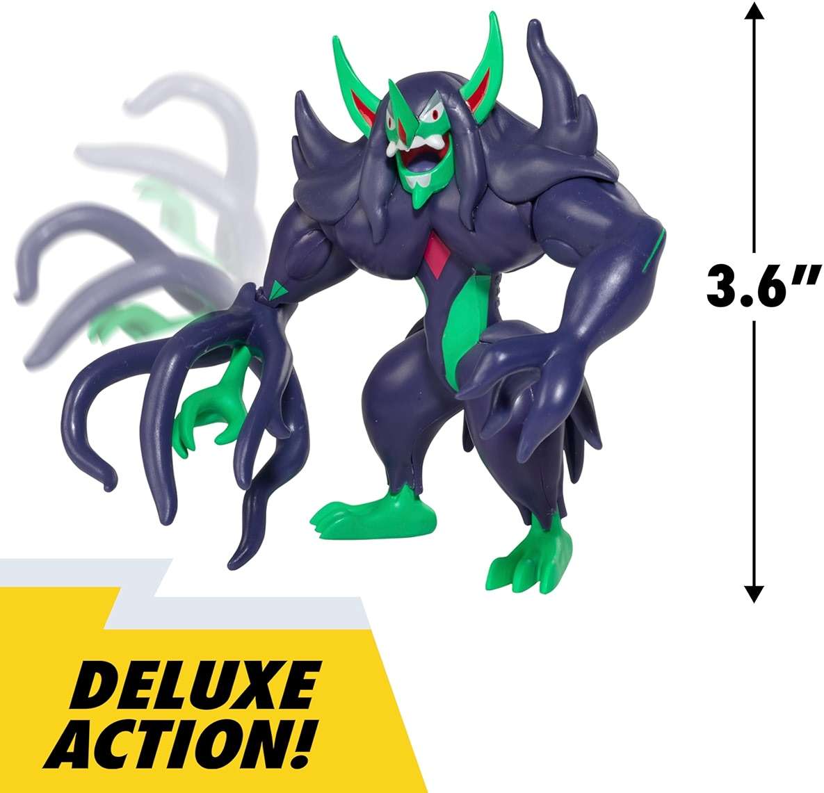 Pokémon Battle Ready Figure Set with 4.5-Inch Deluxe Grimmsnarl Action Figure & 5 Mini Scarlet and Violet Toys – Official Licensed Battle Pack Collectible Figures for Kids Boys Girls Ages 2+ - Image 2