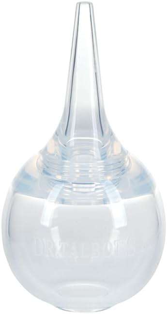 Dr. Talbot's Nasal Aspirator for Babies - Silicone - Includes Storage Case - Clear - Image 1