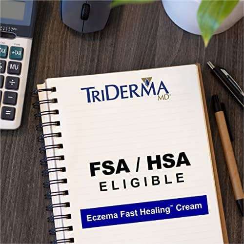 TriDerma Eczema Cream Fast Healing Eczema Relief for Face and Body, 6.0 Ounce Tube - Image 7