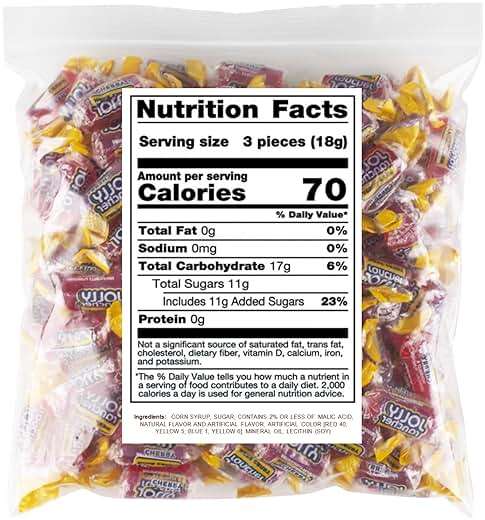 Bulk Cherry Hard Candy Bulk Bag 1.5 lbs – Made from Jolly Rancher Candy – Repackaged by Mima Mima – Mothers Day Candy, Basket Stuffers & Fillers - Image 3