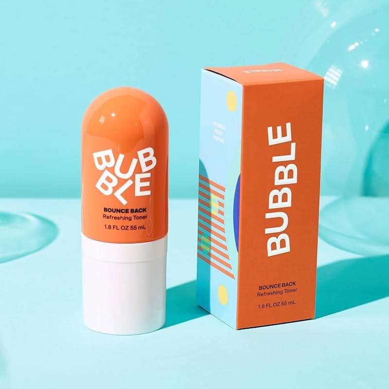 Bubble Skincare Bounce Back Hydrating Toner Spray - Balancing + Pore Minimizing Toner for Face - Face Refreshing Spray With Niacinamide to Help Even and Mattify Oily Skin - Travel Size Skincare (55ml) - Image 2