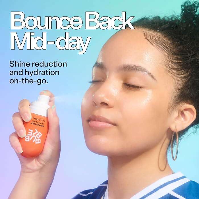 Bubble Skincare Bounce Back Hydrating Toner Spray - Balancing + Pore Minimizing Toner for Face - Face Refreshing Spray With Niacinamide to Help Even and Mattify Oily Skin - Travel Size Skincare (55ml) - Image 3