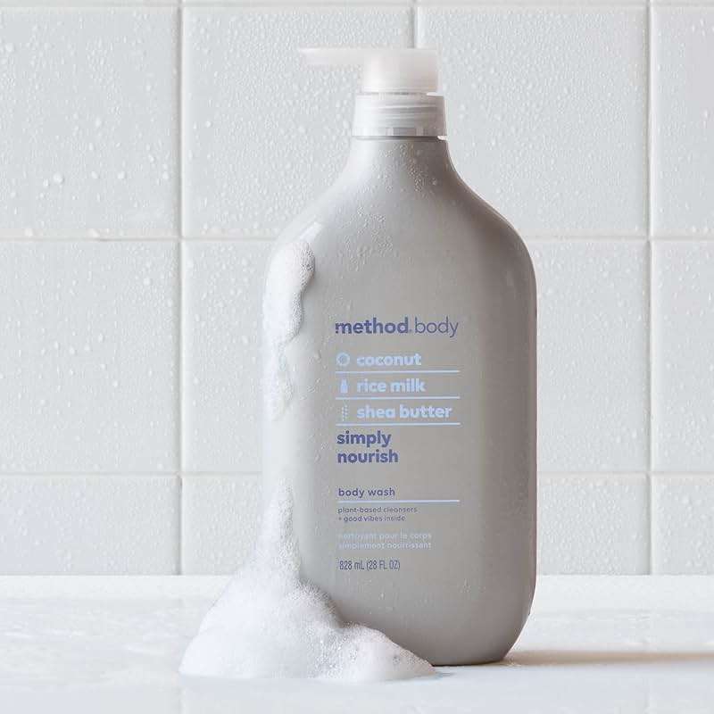Method Body Wash, Simply Nourish, Paraben and Phthalate Free, 28 oz (Pack of 1) - Image 6