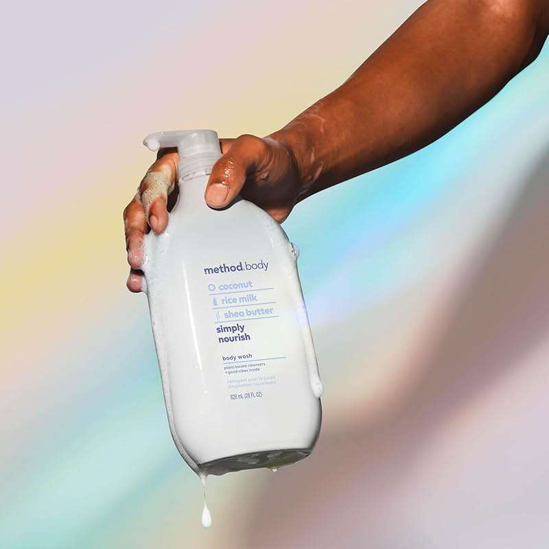 Method Body Wash, Simply Nourish, Paraben and Phthalate Free, 28 oz (Pack of 1) - Image 7