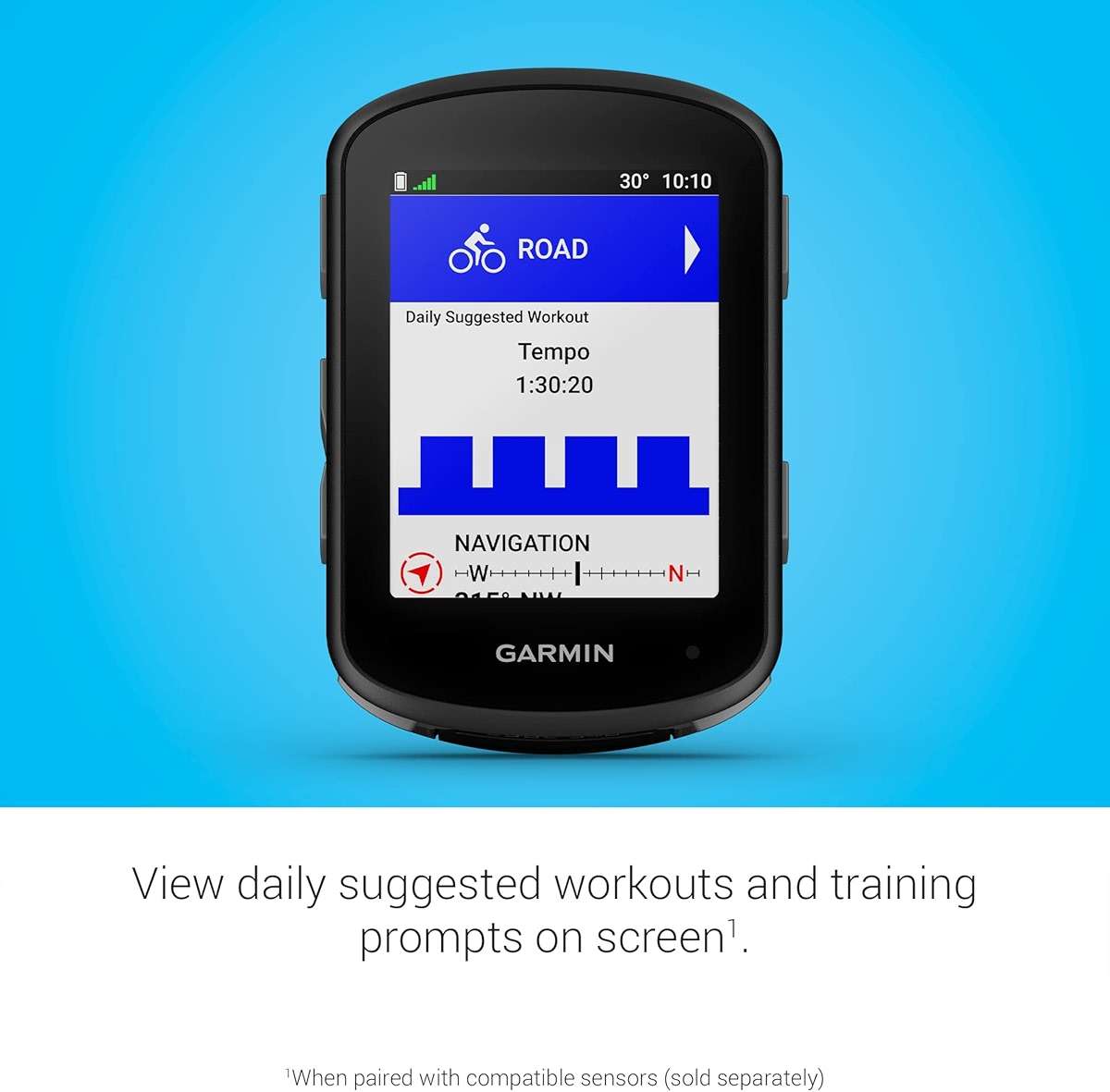 Garmin Edge 540, Compact GPS Cycling Computer with Button Controls, Targeted Adaptive Coaching, Advanced Navigation and More - Image 4
