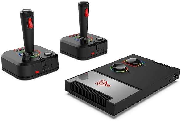 My Arcade Atari Game Station Pro: Retro Video Game Console with 200+ Games, Wireless Joysticks, RGB LED Lights - Image 5