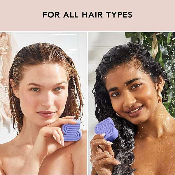 Kitsch Toning Purple Shampoo For Blondes & Color Treated Hair - Shampoo Bar For Women and Men - Biotin Shampoo for Strengthening & Neutralizing Brassy Tones - Vegan, Silicone & Sulfate Free - 3.2 oz - Image 3