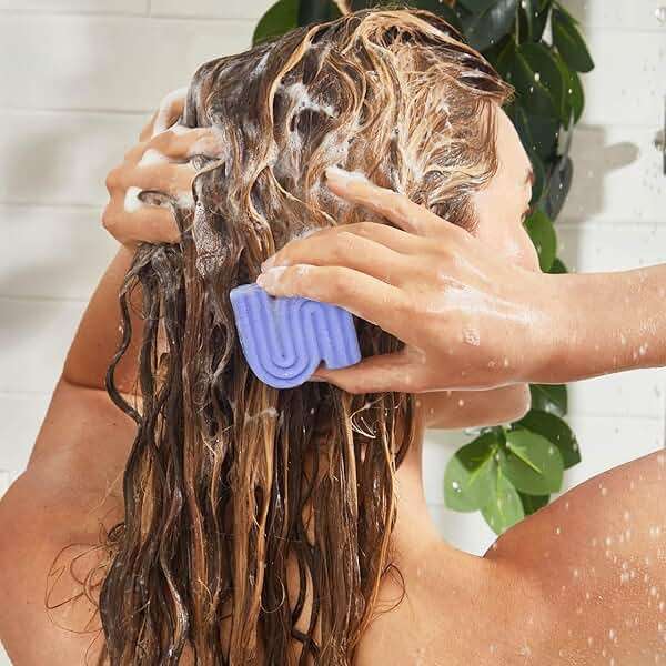 Kitsch Toning Purple Shampoo For Blondes & Color Treated Hair - Shampoo Bar For Women and Men - Biotin Shampoo for Strengthening & Neutralizing Brassy Tones - Vegan, Silicone & Sulfate Free - 3.2 oz - Image 9