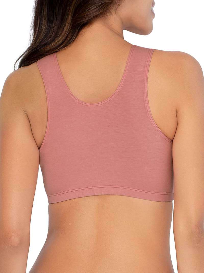 Fruit of the Loom Women's Cotton Tank Bra for Women - Ultimate Comfort & Breathable Fit - Image 5
