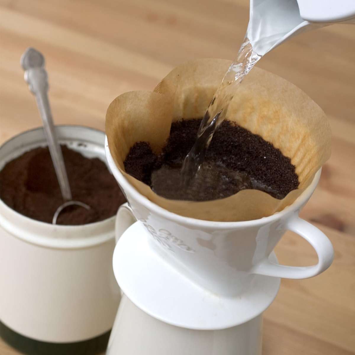 200 Count Coffee Filter #2, 2 Coffee Filters Cone Unbleached Disposable Coffee Filters 2 Cone Paper Fits for Drip and Compatible with Pour Over Coffee Maker(2-6 Cup) - Image 2