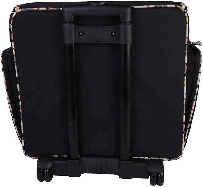 Everything Mary Wheeled Scrapbook Tote for Scrapbooking & Art - Travel Organizer Storage Bin for Paper, Glue, Tape - Image 2