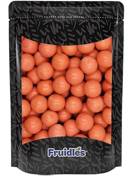 Fruidles Gum Balls Fruit Flavored, Candy Buffet Treats, Machine Size Refills, Kosher Certified Parve, 1" Inch (Strawberry Banana, Half-Pound) - Image 3