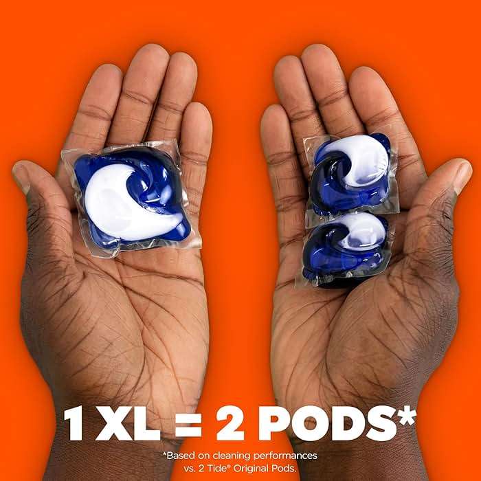 Tide Power Pods Sport Laundry Detergent Pacs, 63 Count, Advanced Sweat + Stain Fighter - Image 4