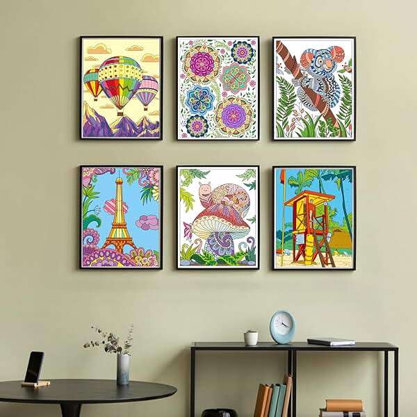Kalysky Adult Coloring Books Set:3 Coloring Books for Adults Animal Flowers & Other Themes Designs.Coloring Books for Adults to Relax and Relieve Anxiety - Image 4