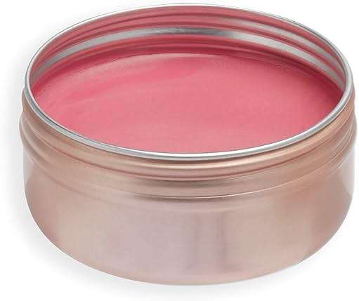 Revolution, Balm Glow, Multi-Use Cream Balm, Dewy Natural Finish for Cheeks, Lips & Lids, Sheer Color, Rose Pink, Vegan & Cruelty-Free, 1.12 oz - Image 3