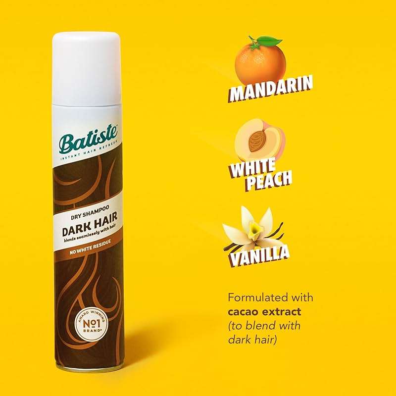 Batiste Dry Shampoo Dark 162g/5.71 oz. - Image 2