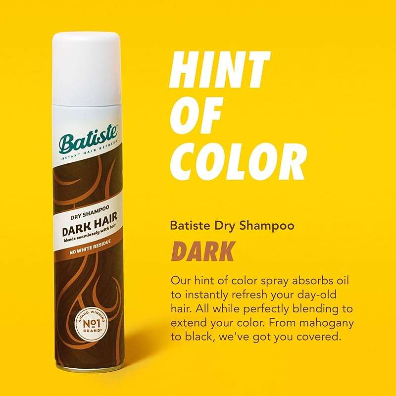 Batiste Dry Shampoo Dark 162g/5.71 oz. - Image 3