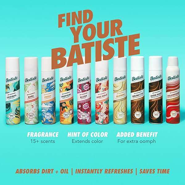 Batiste Dry Shampoo Dark 162g/5.71 oz. - Image 5