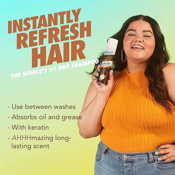 Batiste Dry Shampoo Dark 162g/5.71 oz. - Image 8