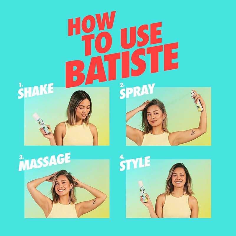 Batiste Dry Shampoo, Volumizing, Refresh Hair and Absorb Oil Between Washes, Waterless Shampoo for Added Hair Texture and Body, 5.71 oz - Image 2