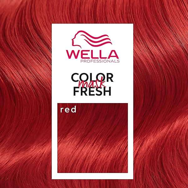 Wella Professionals Invigo Brilliance Miracle BB Hair Color Protection Spray + Wella Color Fresh Mask, Vibrant Shades, Temporary & Damage Free Color, Red - Image 12